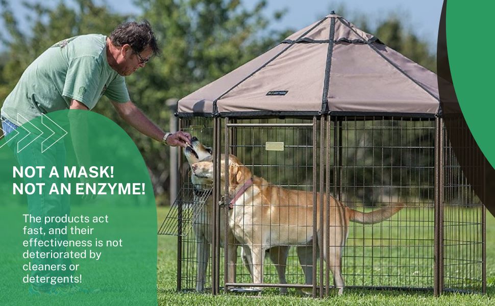 Thornell KOE Kennel Odor Eliminator Concentrate, Odor Eliminator for Strong Odors, Great for