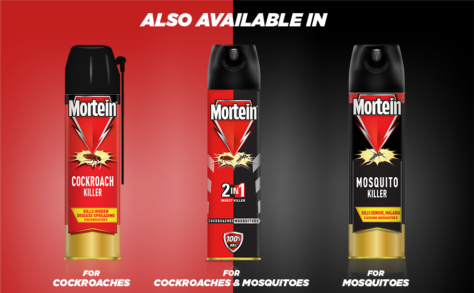 Mortein Cockroach Killer Spray, Crawling insect killer with DeepReach