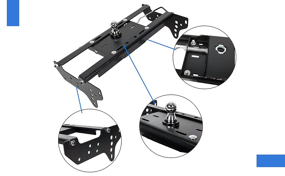 ECOTRIC Gooseneck Trailer Hitch Compatible with 19992016 Ford F250