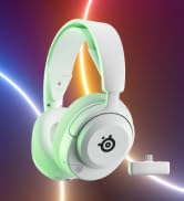 SteelSeries Arctis Nova 5 Wireless Multi-System Gaming Headset — White — Neodymium Magnetic Drive...