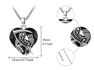 Santa Muerte Necklace