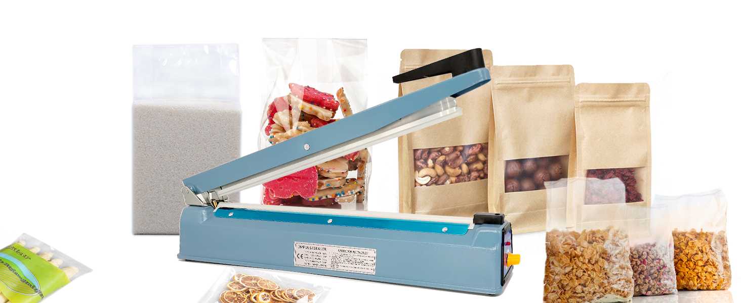 Impulse Heat Sealer 16 Inch Mylar Bag Sealer Heat Seal