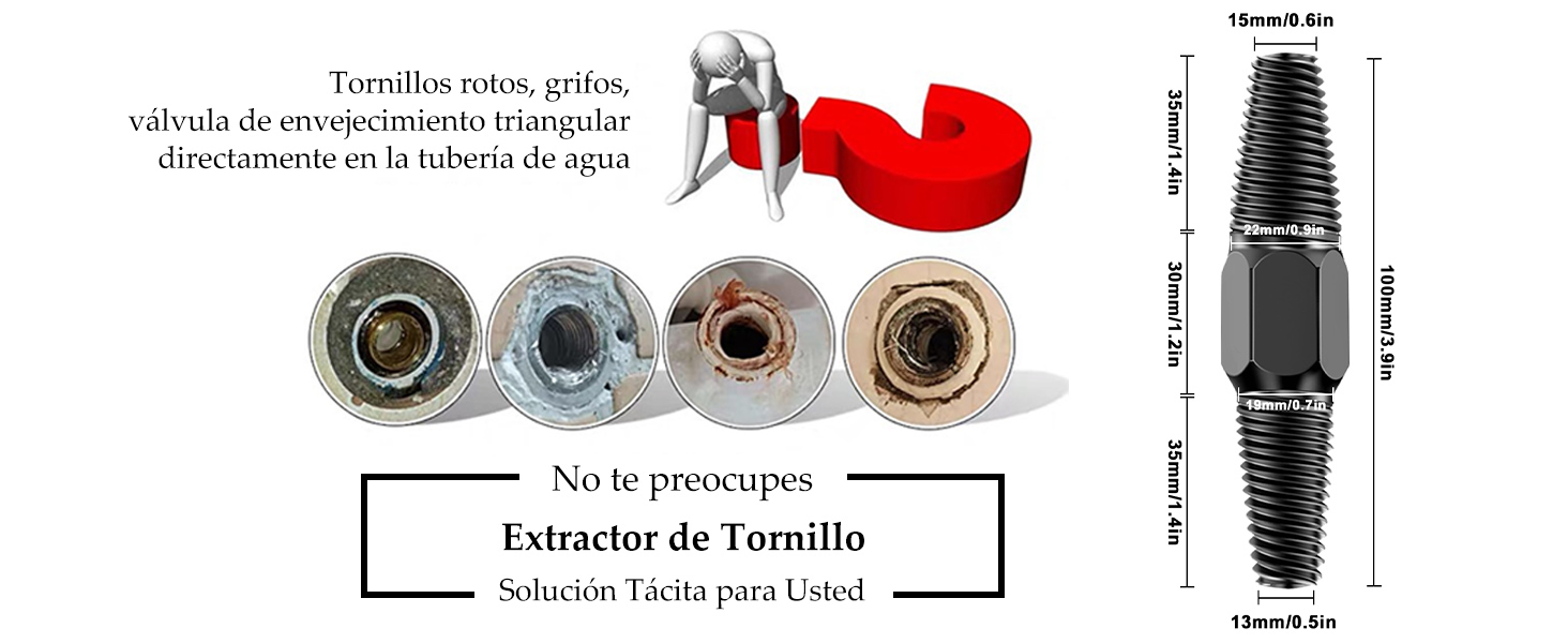 Extractor de Tornillo