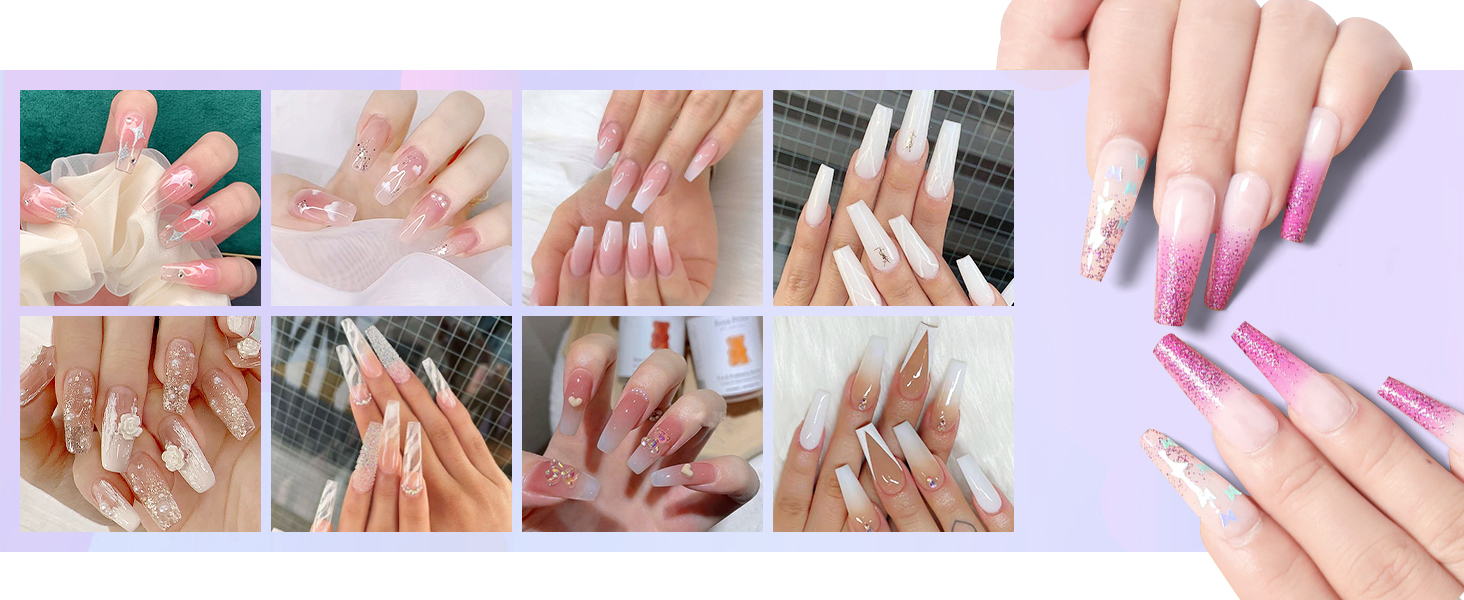 Acrylic Nail Kit,Acrylic Powder Set,Professional Acrylic Nail Kits Set 