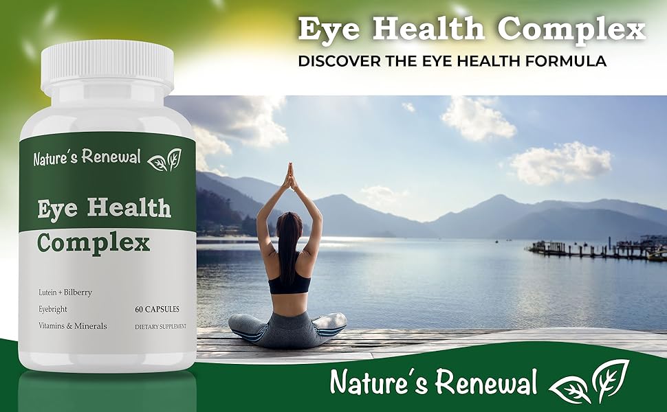 Nature's Renewal Eye Health Complex Supplement Lutein