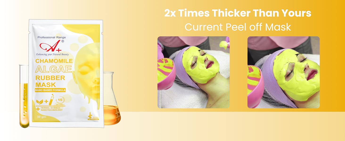 powder gel face mask pack