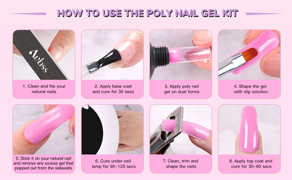 gel nail extensions kit