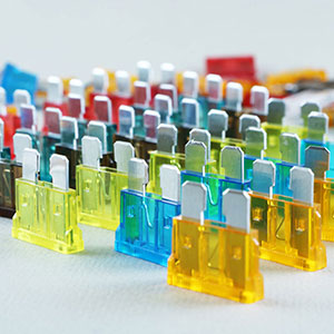 a bunch of plastic toy keys