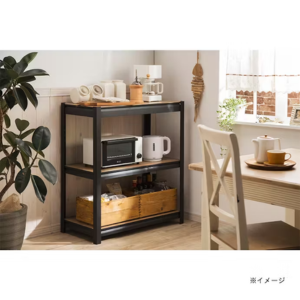 Amazon｜カインズ(CAINZ) 連結できるスチールラック 3段