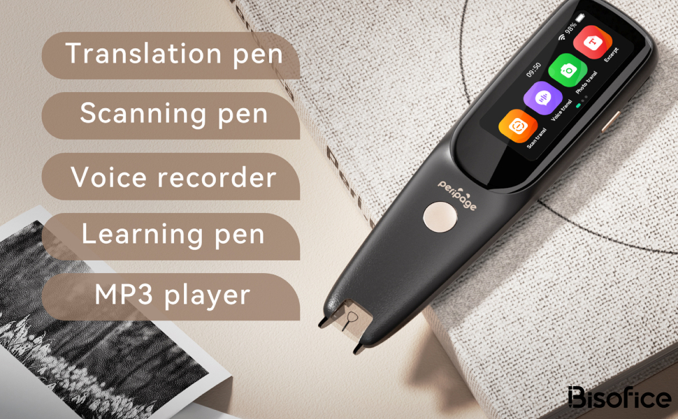 Bisofice Dictionary Translation Scanning Pen D2s Mobile Scanner Translator 112 Language Voice