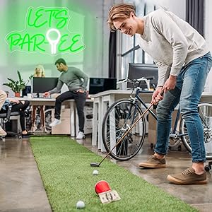 Golf open sign