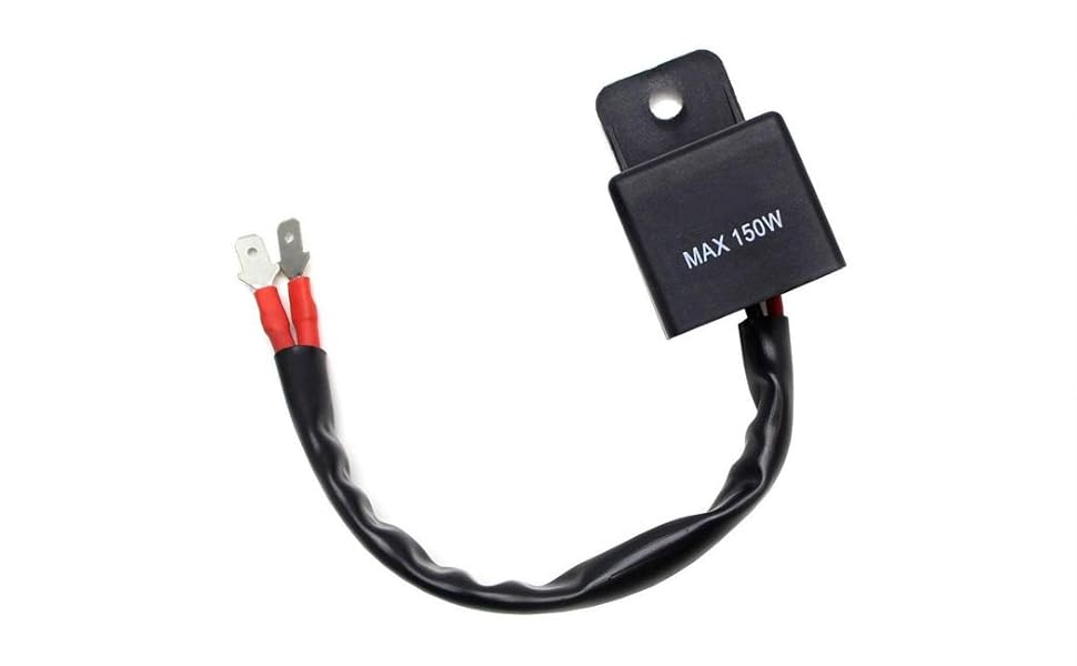 Amazon.com: iJDMTOY 2-Pin 2Pin Electronic FL1 LED Flasher