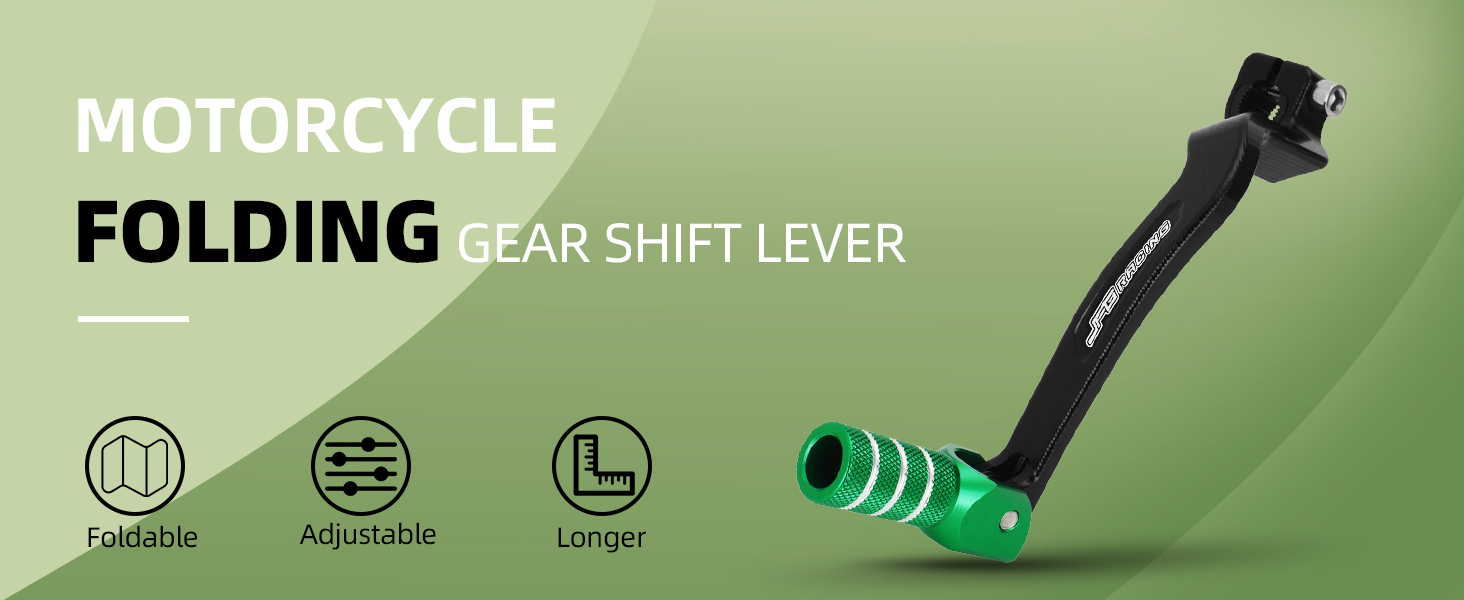 JFG RACING Motorcycle Gear Shifter Folding Shift Lever CNC