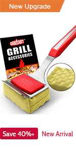 Steam Grill Brush No Bristle