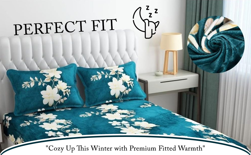 SPN-JGSP Premium Elastic Fitted Warm bedsheets