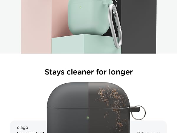 Apple - AirPods 3 + elago LIQUID HYBRID ブラック Amazon.com: elago Liquid Hybrid Case Compatible with AirPods