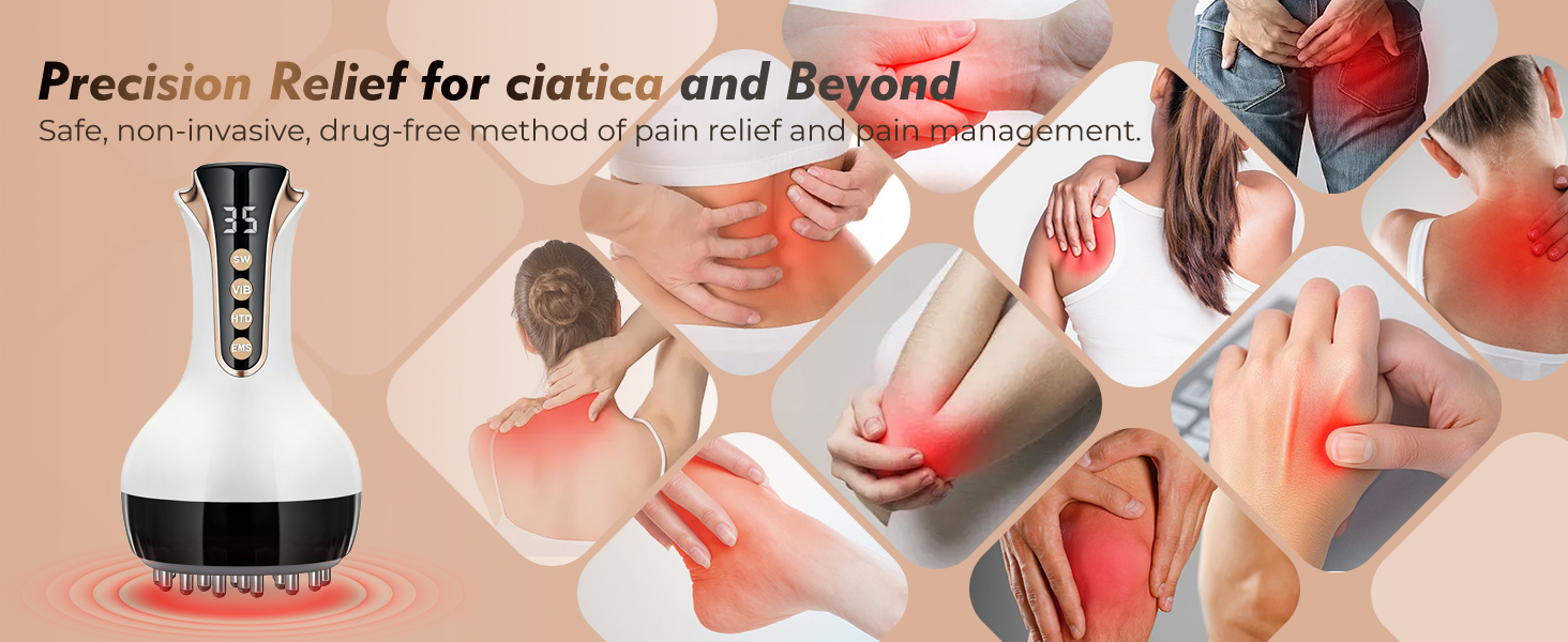 Masseur lymphatique pour soulagement de la douleur