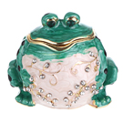 Mini-Schmuckaufbewahrungsbox in Froschform