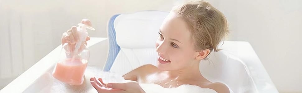 bath tub pillow headrest