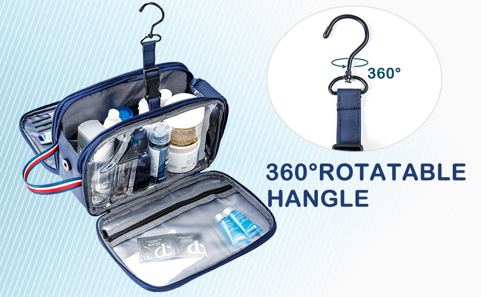 BAGSPRITE Toiletry Bag for Men, Women Extra Large Water