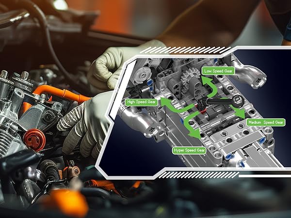  Mould King V8 Engine