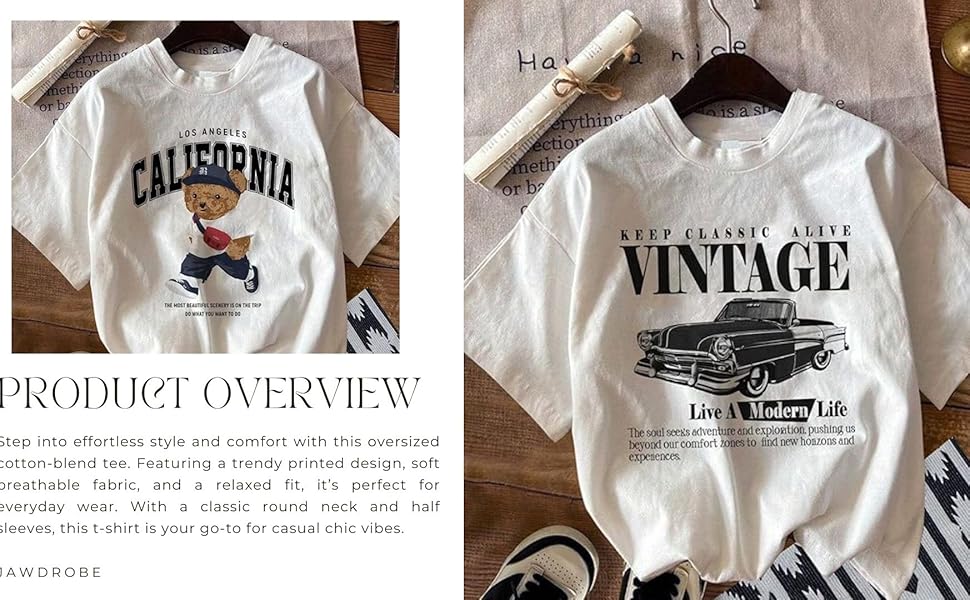 Oversized Fit T-Shirt For Women