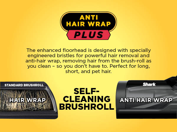 Shark Anti Hair Wrap Plus Upright