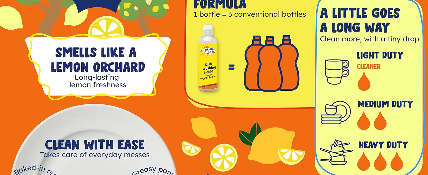 concentrated dish soap unscented dish wash dye free fragarance free soap for dishes dishwasher