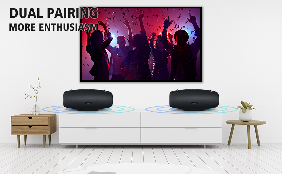 ZEALOT Bluetooth Speakers,75W Portable Speakers Bluetooth