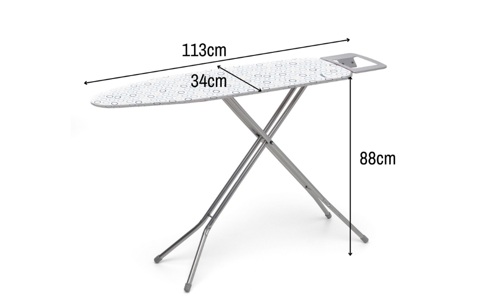 Rayen Household Premium Ironing Board (Small Size) with Iron Tray R6133