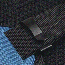 howlidays co. dog backpack clip-fastened closure