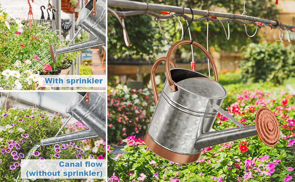 Sprinkler Head Are In Copper Color And Will Not Rust, Powder Coated Colourful Surface