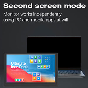 Second screen mode