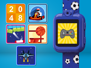 Selection of games on the Tikkers Interactive watch