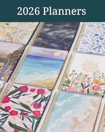 2026 planners january to december