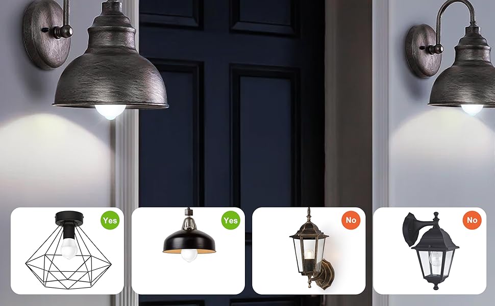 Motion Sensor Light Bulbs, 13W (120Watt Equivalent) Motion Detector