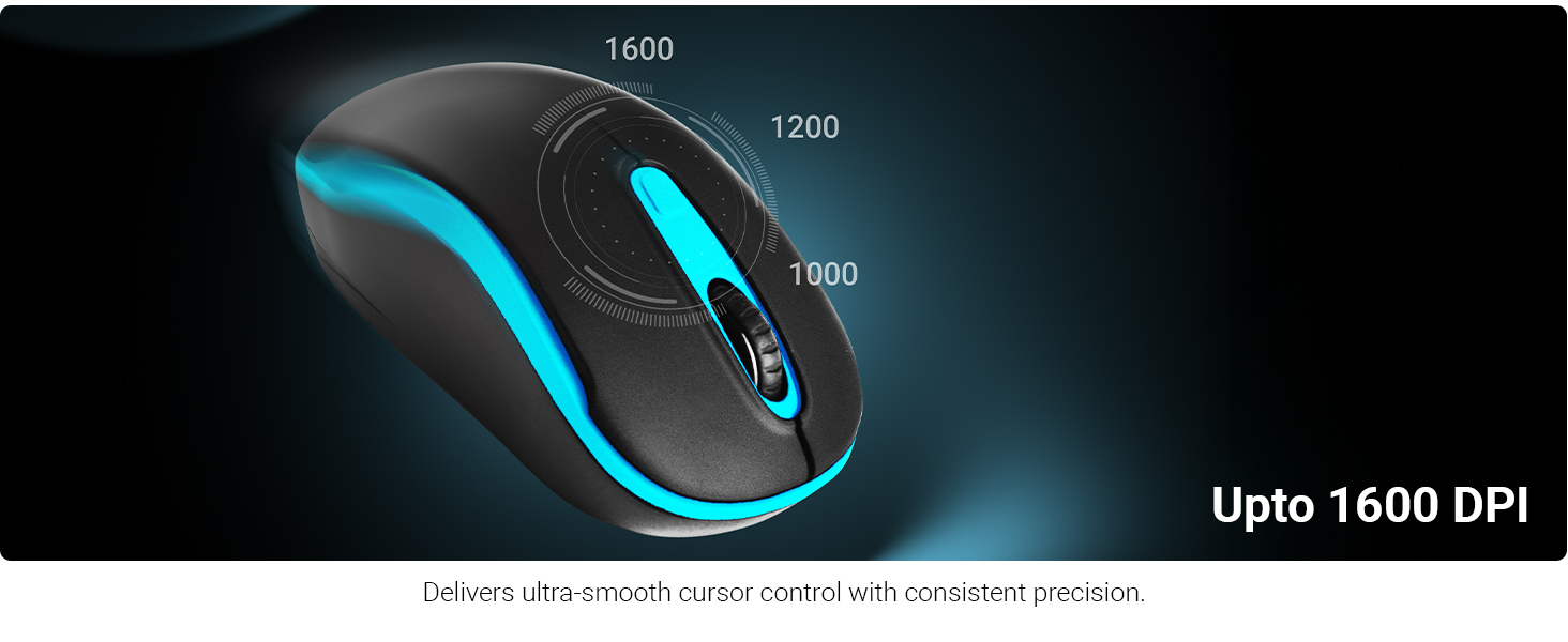 Upto 1600 DPI