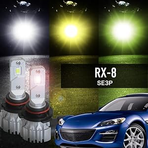 Amazon | RX-8 RX8 後期 led フォグランプ バルブ HB4 爆光 白