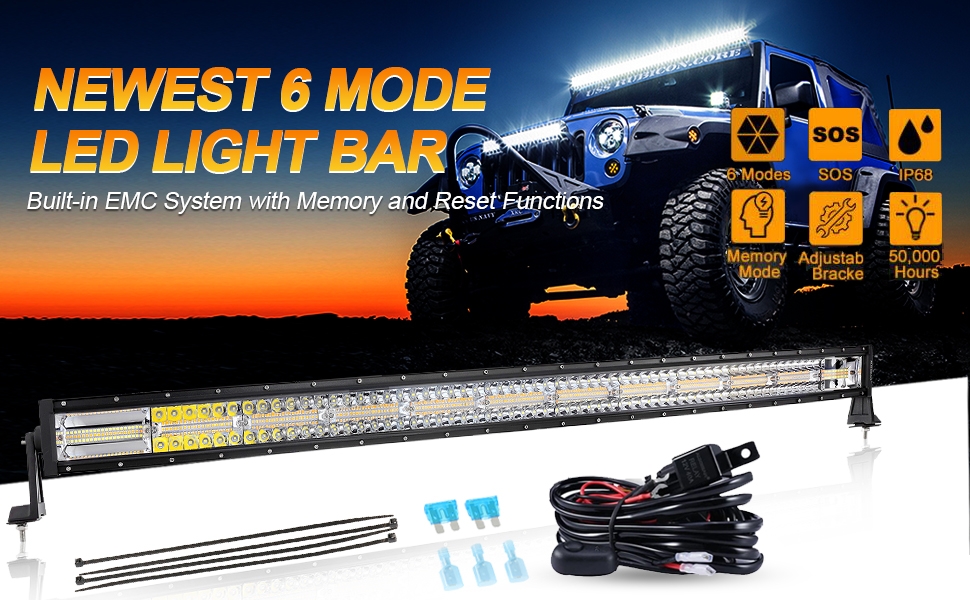 Auxbeam led light bar 42 Inch