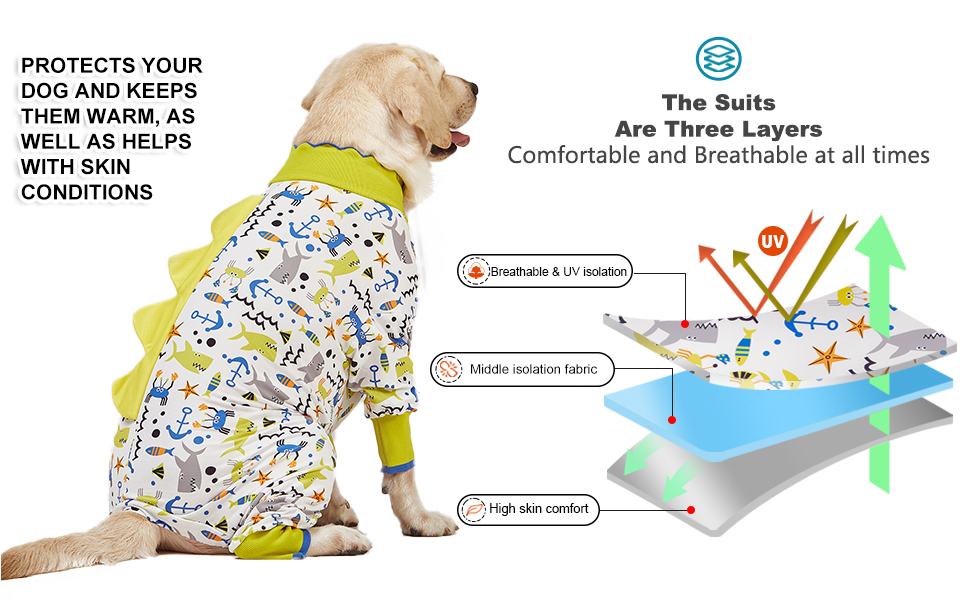 pajamas for large breed dogs