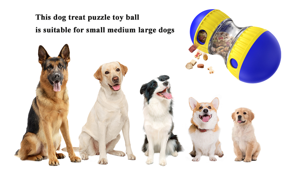 dog enrichment toys food slow feeding ball