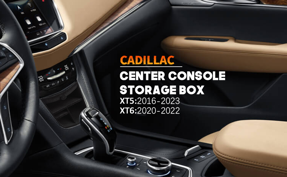 yboueo for Cadillac XT5 XT6 accessories Central Console