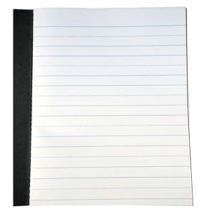 Amazon.com: School Smart Skip-A-Line Ruled Composition Book, Grade 1 ...