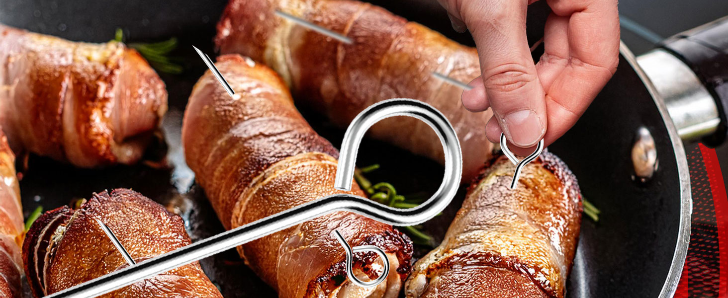 Rouladennadeln - 30er Set, Edelstahl - Made in Germany 10 cm ... Rouladennadeln - 30er Set, Edelstahl - Made in Germany 10 cm ...