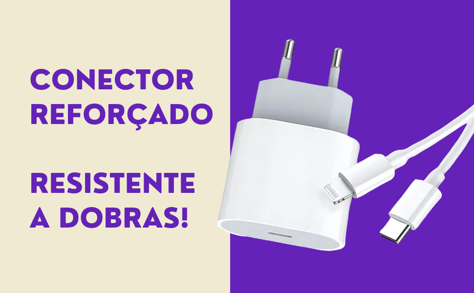 Carregador usb-c turbo 25w para iphone, ipad