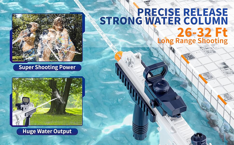 LEWANT Electric Water Gun, OneButton Automatic Squirt Guns