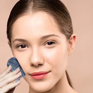 face stone gua sha tools face scraper gua shua face massager lymphatic drainage facial massager 