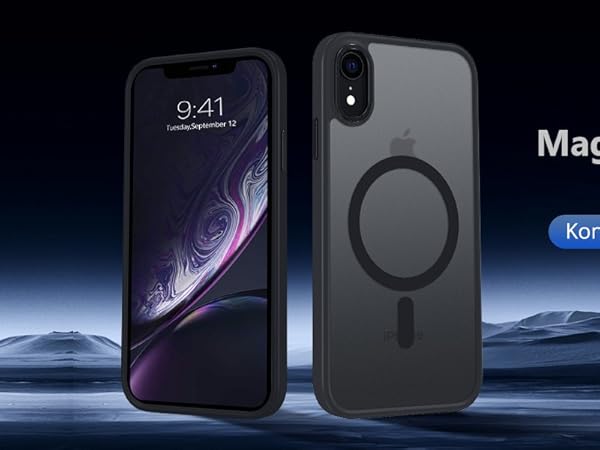 iPhone XR ブラック MagSafe対応ケース付き　一応ジャンク扱い Amazon.co.jp: VENINGO iPhone XR ケース Magsafe 対応