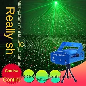 Mini Laser Projector Stage Lighting Sound Activated Laser Lights