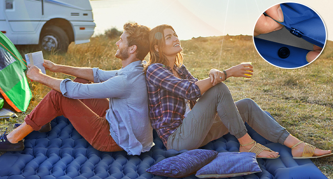 backpacking inflatable sleeping pad